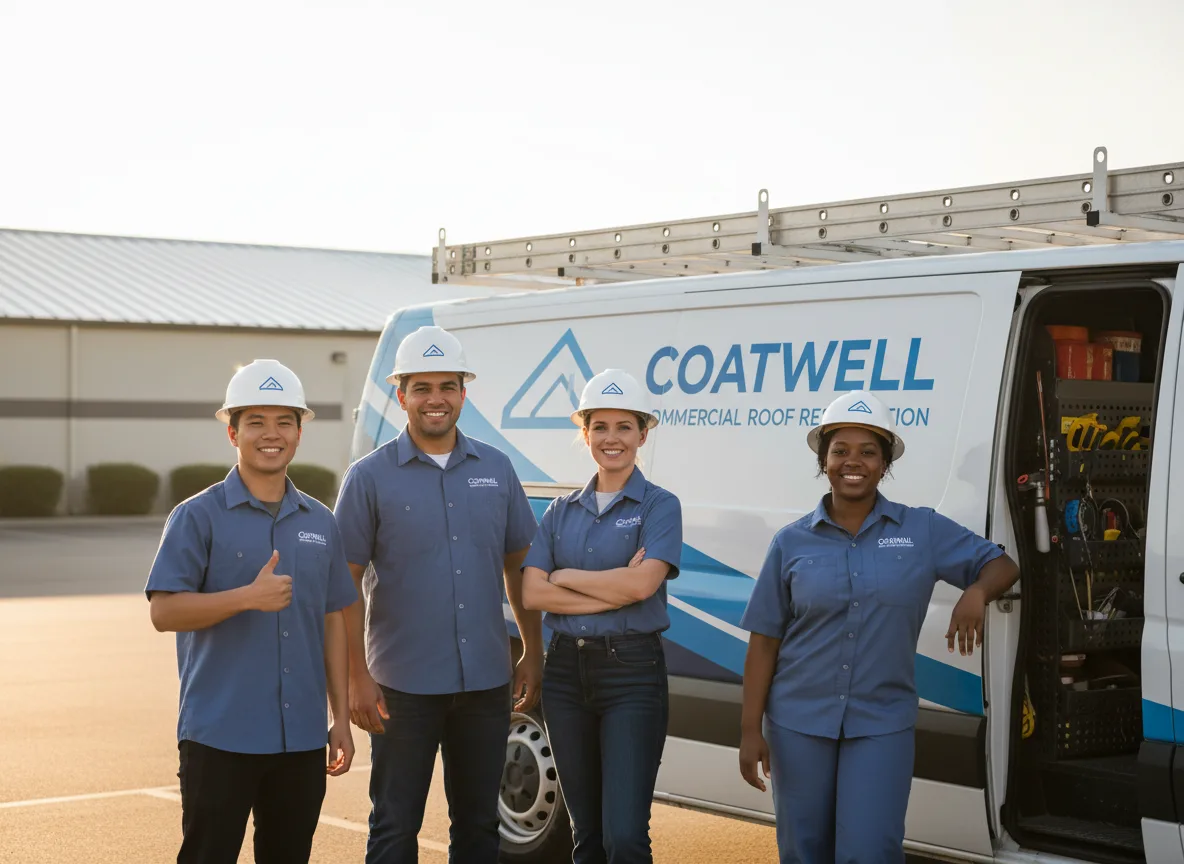 Commercial roof coating company in Sieper, LA